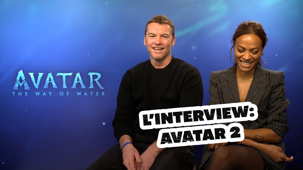 Après 13 ans, il était temps de réviser son Na'vi avec Zoe Saldana & Sam Worthington 