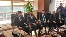 Ülkü Ocakları Genel Başkanı Yıldırım'dan Belen Belediye Başkanı Gül'e ziyaret