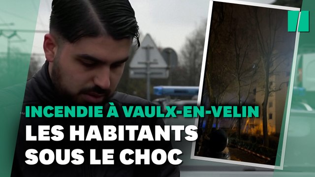 Incendie à Vaulx-en-Velin : les habitants témoignent avec émotion
