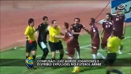 Juiz agride jogadores no Kuwait