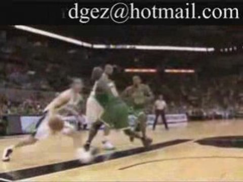 Tony Allen prevents Super Block On Manu Ginobili