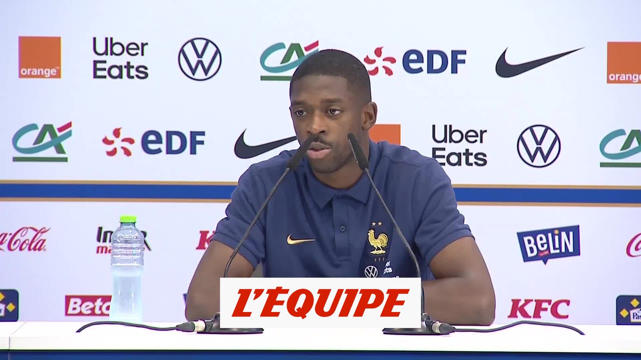 Dembélé avant la finale contre l'Argentine : « On n'a pas peur du virus » - Foot - CM 2022 - Bleus
