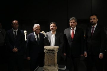 Pers dönemine ait ateş kültü sunağı Ankara'dan Kayseri'ye getirildi