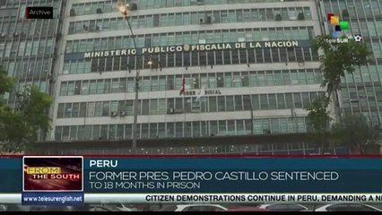 Peru: 18 months in prison against former president Castillo