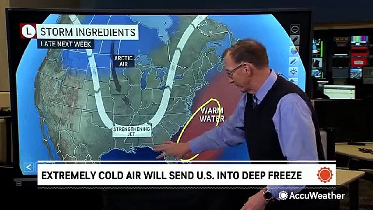 A frigid, cold Christmas week ahead