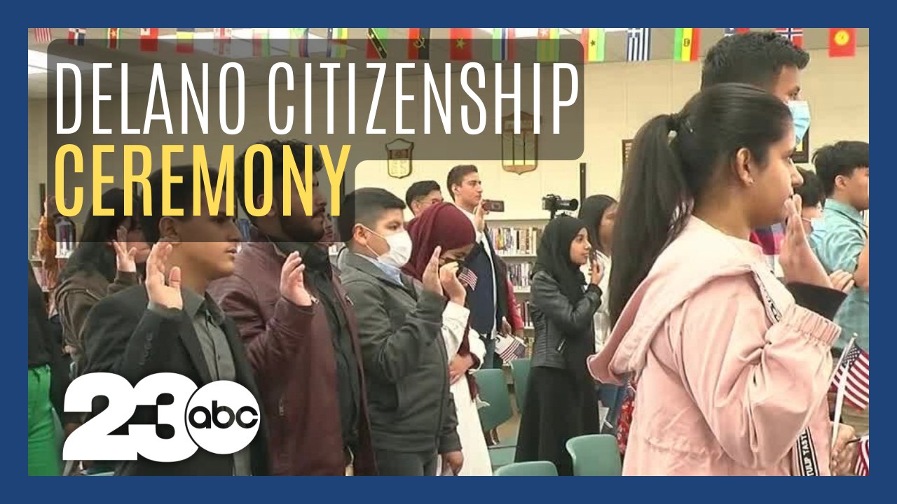 Naturalization ceremony held for youth in Delano