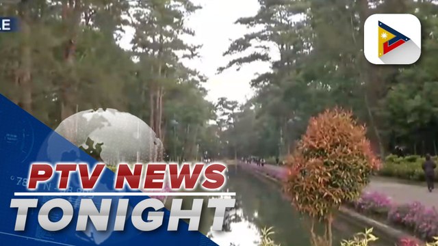 Tourists head out to Baguio City amid cold, chilly weather
