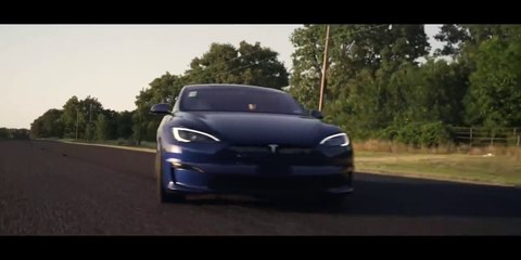 Tesla Model S Plaid  (4 ประตู) ที่แรงที่สุดในโลก เร่ง 0-100 ใน 2.x วิ