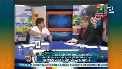 Suárez chega em Uruguai apoiado por torcida