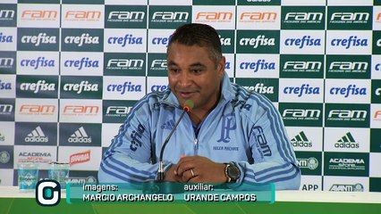 Coletiva do técnico Roger Machado após vitória do Palmeiras sobre o Atlético-MG