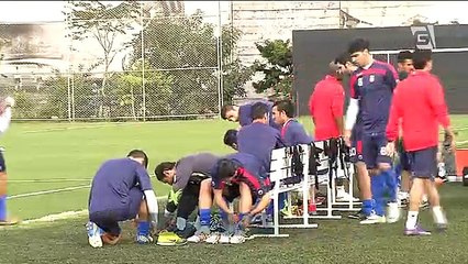 Corinthians retorna ao CT Joaquim Grava