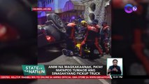 Anim na magkakaanak, patay matapos tumaob ang sinasakyang pickup truck | SONA