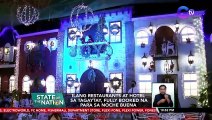 Ilang restaurants at hotel sa Tagaytay, fully booked na para sa noche buena | SONA