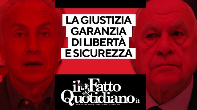 La giustizia garanzia di libertà e sicurezza . Il ministro Carlo Nordio a confronto con Daniele Capezzone e Marco Travaglio