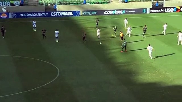 Veja os gols da derrota do Santos para o América-MG