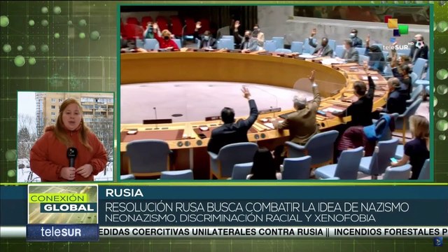 ONU adopta resolución rusa contra glorificación del nazismo y otras prácticas discriminatorias