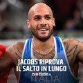 Marcell Jacobs si allena nel salto in lungo: “Sono tornato”