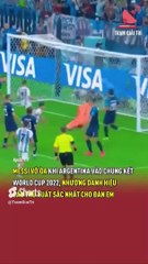 Messi vỡ òa khi Argentina vào chung kết World Cup 2022, nhường danh hiệu cho đàn em_ TGT