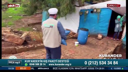 Kur'an Der'in Kış yardım paketi