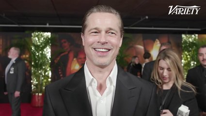 Brad Pitt Babylon Red Carpet