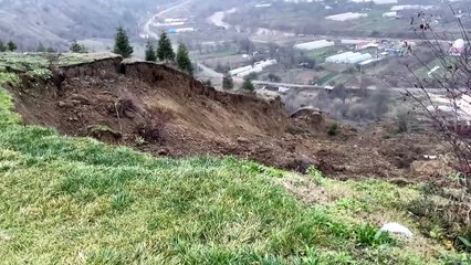 Karabük Üniversitesi kampüsünde çökme!