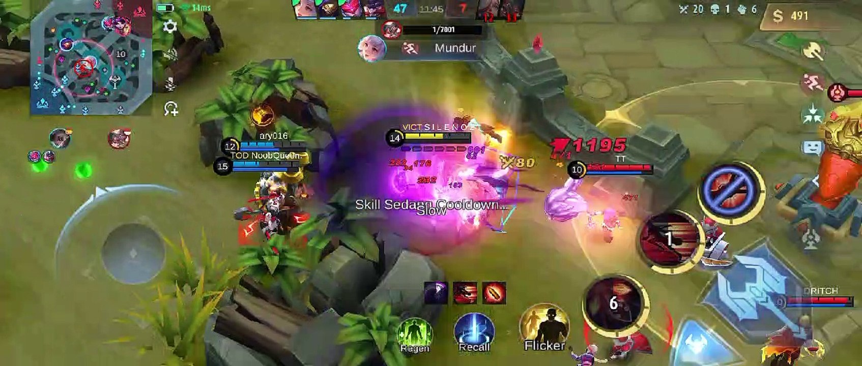 Granger best moment SAVAGE | Mobile Legends