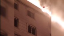 Arnavutköy'de metruk bina da madde bağımlıları yangın çıkarttı, mahalle sakinleri isyan etti