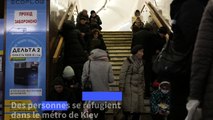 À Kiev, le métro devient un refuge alors que de nouveaux missiles se sont abattus sur la ville