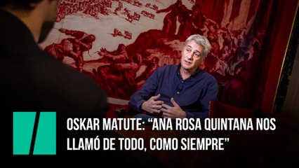 Oskar Matute (Bildu): “Ana Rosa Quintana nos llamó de todo, como siempre, pero un tribunal estimó que tenía que rectificar”
