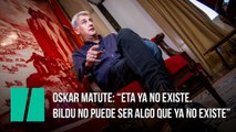 Oskar Matute: “ETA ya no existe, Bildu no puede ser algo que ya no existe”