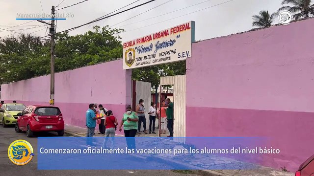 ¡Arrancan las vacaciones! Alumnos del nivel básico inician oficialmente el periodo vacacional decembrina