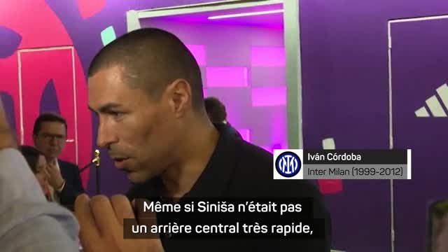 Décès de Siniša Mihajlović - Iván Córdoba : Il parlait peu mais ses mots vous touchaient le coeur