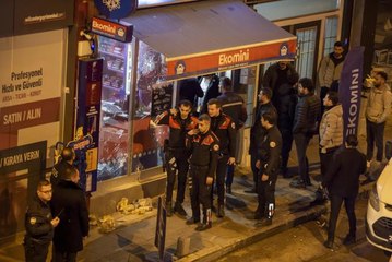 Erzurum'da bir iş yerine silahla ateş açıldı