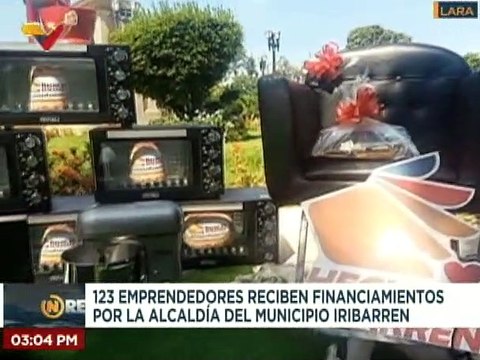 Lara | Alcaldía del mcpio. Iribarren entregan financiamientos a diferentes emprendedores