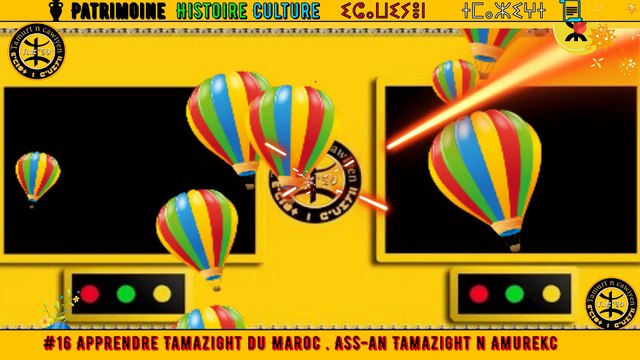 #16 Apprendre Tamazight du Maroc . Ass-an Tamazight n Amurekc