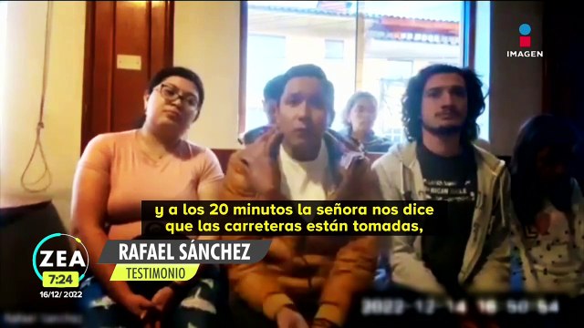 Hidrocálidos quedaron varados en Perú por la crisis política en el país