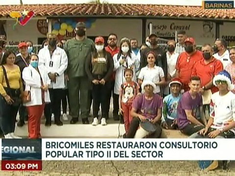 Barinas | Bricomiles y la ZODI 32 reinauguran consultorio popular tipo II Valle Verde