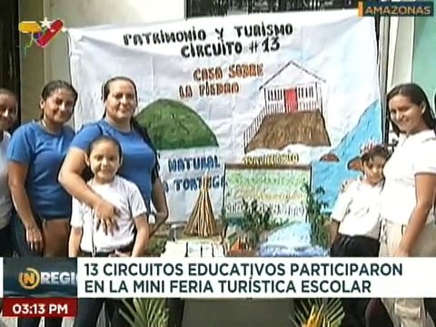 Amazonas | Zona Educativa de Puerto Ayacucho realiza Mini Feria Turística Escolar en la entidad