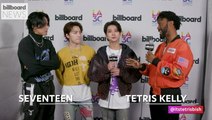 SEVENTEEN Dances to 'Left and Right', Talks MAMA Awards & Performing At LA3C Festival | Billboard News