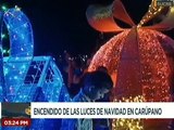 Sucre | Realizan encendido de las luces navideñas en el centro recreacional Rafael Montañez