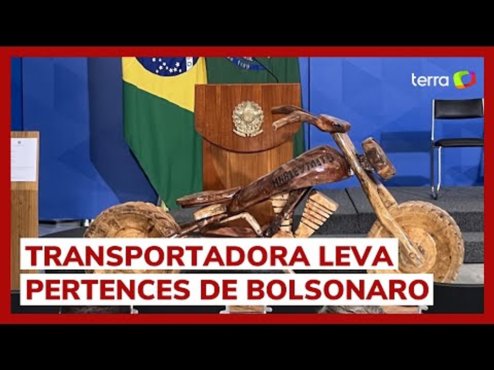 'Harley Mito': transportadora retira presente dado a Bolsonaro do Palácio do Planalto