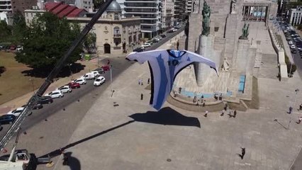 Rosario se prepara para un eventual triunfo de Argentina