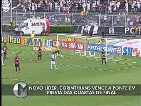 Ponte Preta 1 x 2 Corinthians 15042012 19ª rodada Melhores Momentos