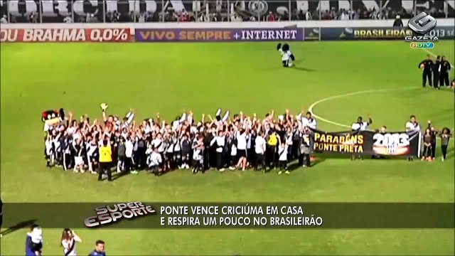 Assista aos gols de Ponte Preta e Criciúma