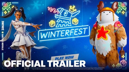 Fortnite Winterfest Island Creations Trailer