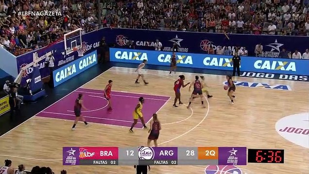 Melhores momentos do Jogo das Estrelas da LBF Brasil x Argentina