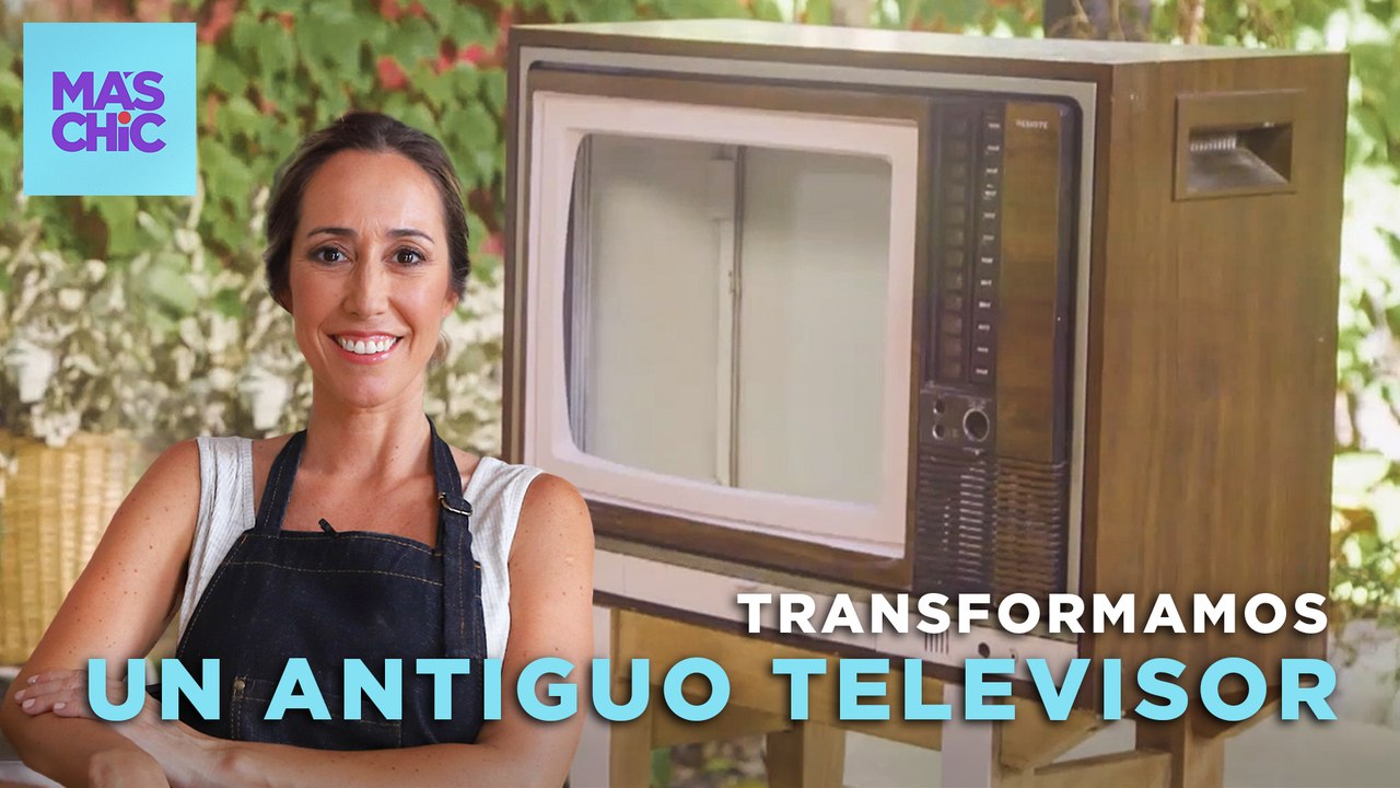 Reparamos antiguo TV | La recicladora de muebles con Eugenia Zavaroni | Mas Chic
