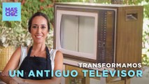 Reparamos antiguo TV | La recicladora de muebles con Eugenia Zavaroni | Mas Chic