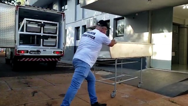 Corpos das vítimas de acidente na BR-467 chegam ao IML