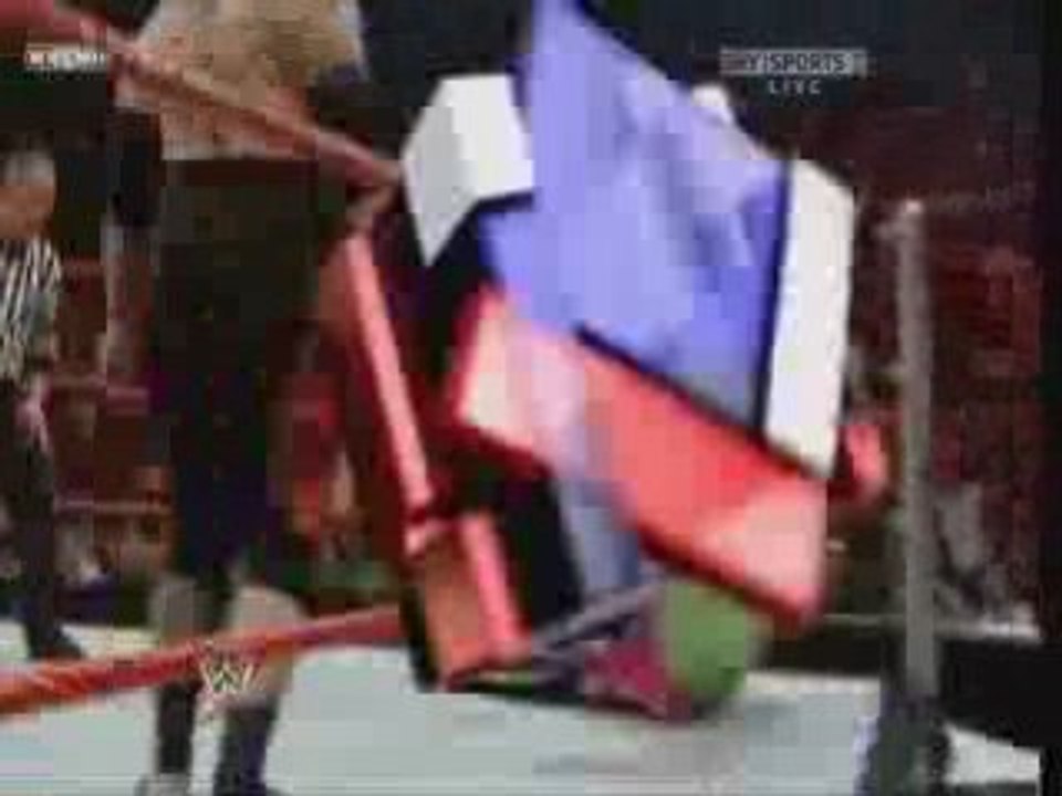 Umaga vs Brian Kendrick & Paul London  3.17.08